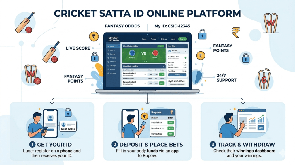 cricket satta id