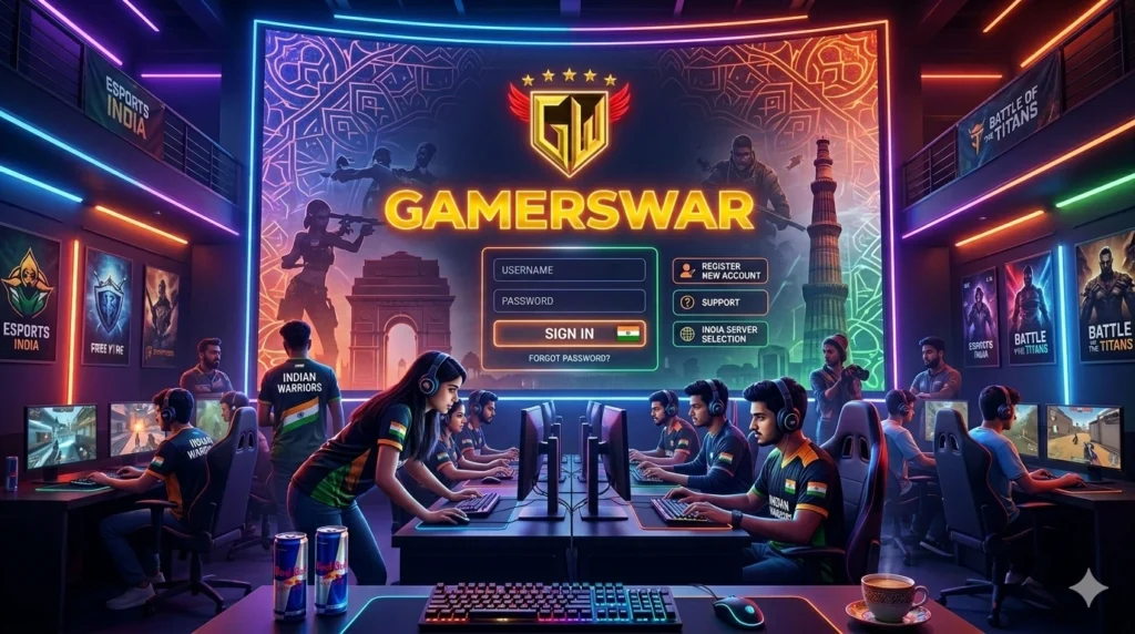Gamerswar Login India