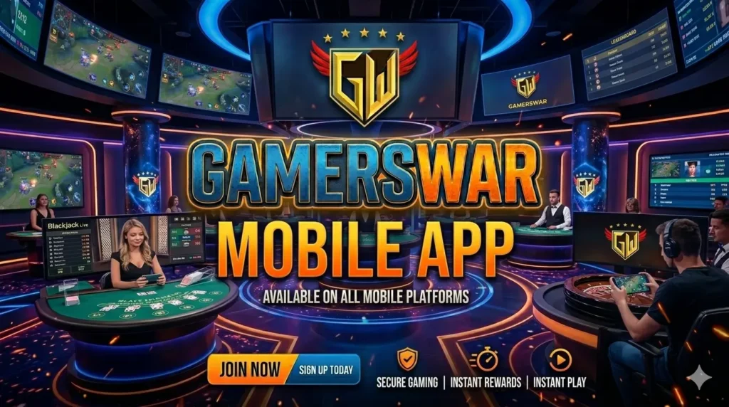 Gamerswar Mobile App