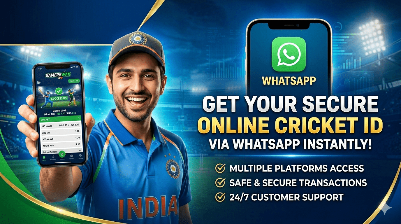Secure online cricket ID whatsapp provider