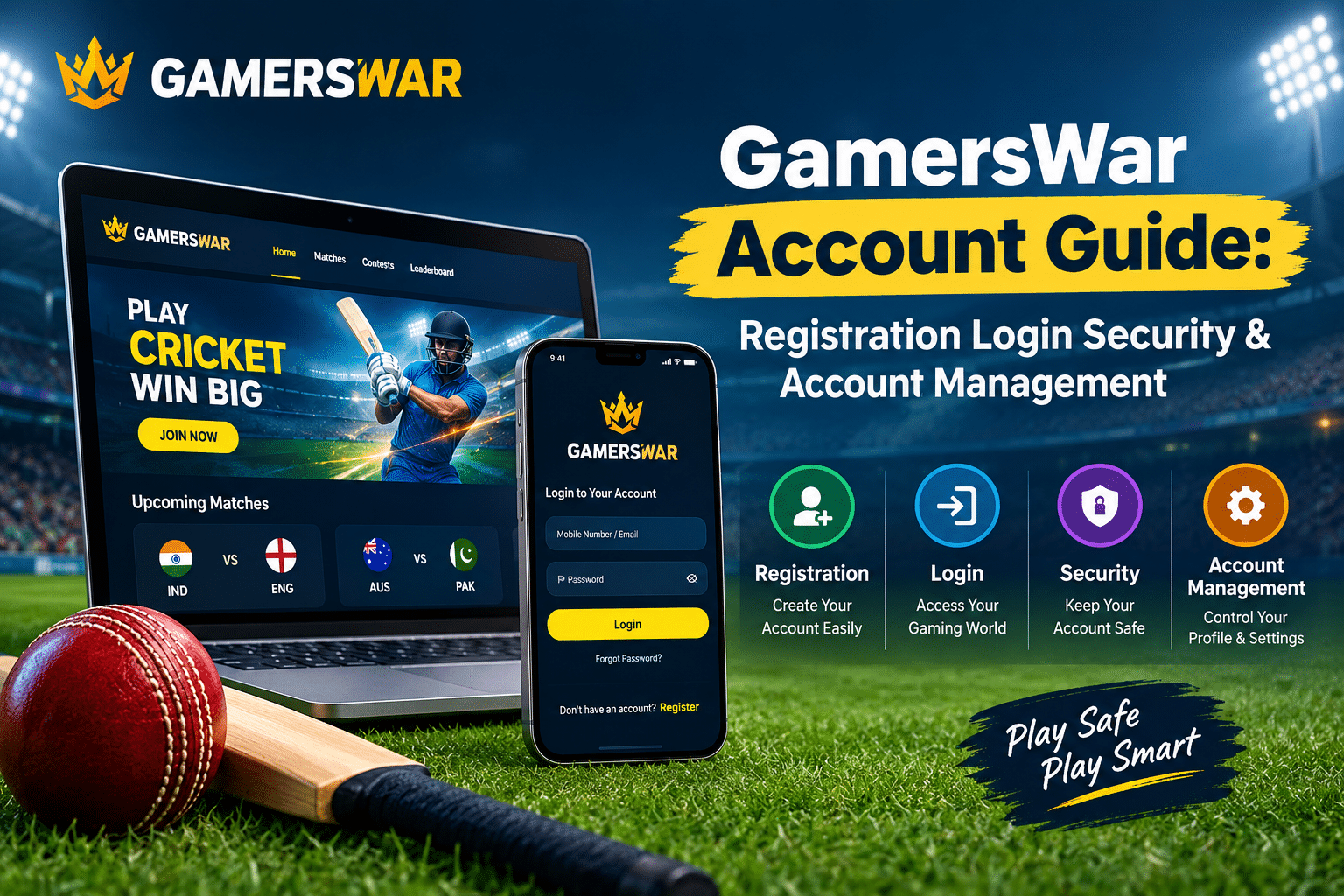 gamerswar account